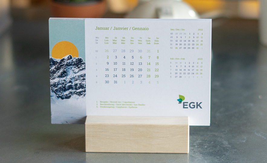 EGK Tischkalender